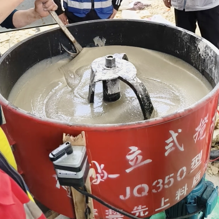 翠峦汽轮机余热压缩机导热油设备底座耐高温环氧树脂灌浆料